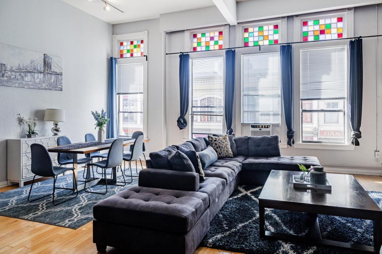 Отель Greely Gaslamp - Loft W Parking & 4 Beds #201 Сан-Диего Экстерьер фото